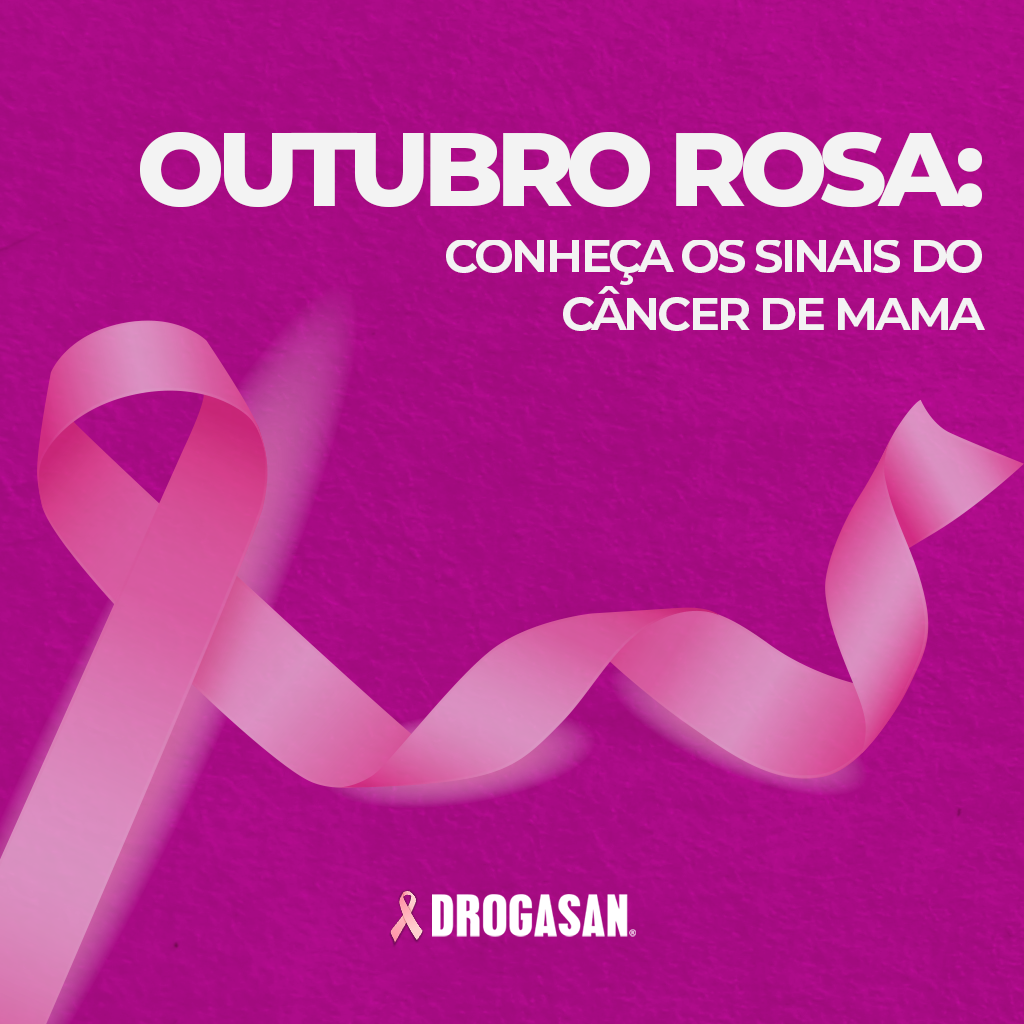Read more about the article Outubro rosa: conheça os sinais do câncer de mama