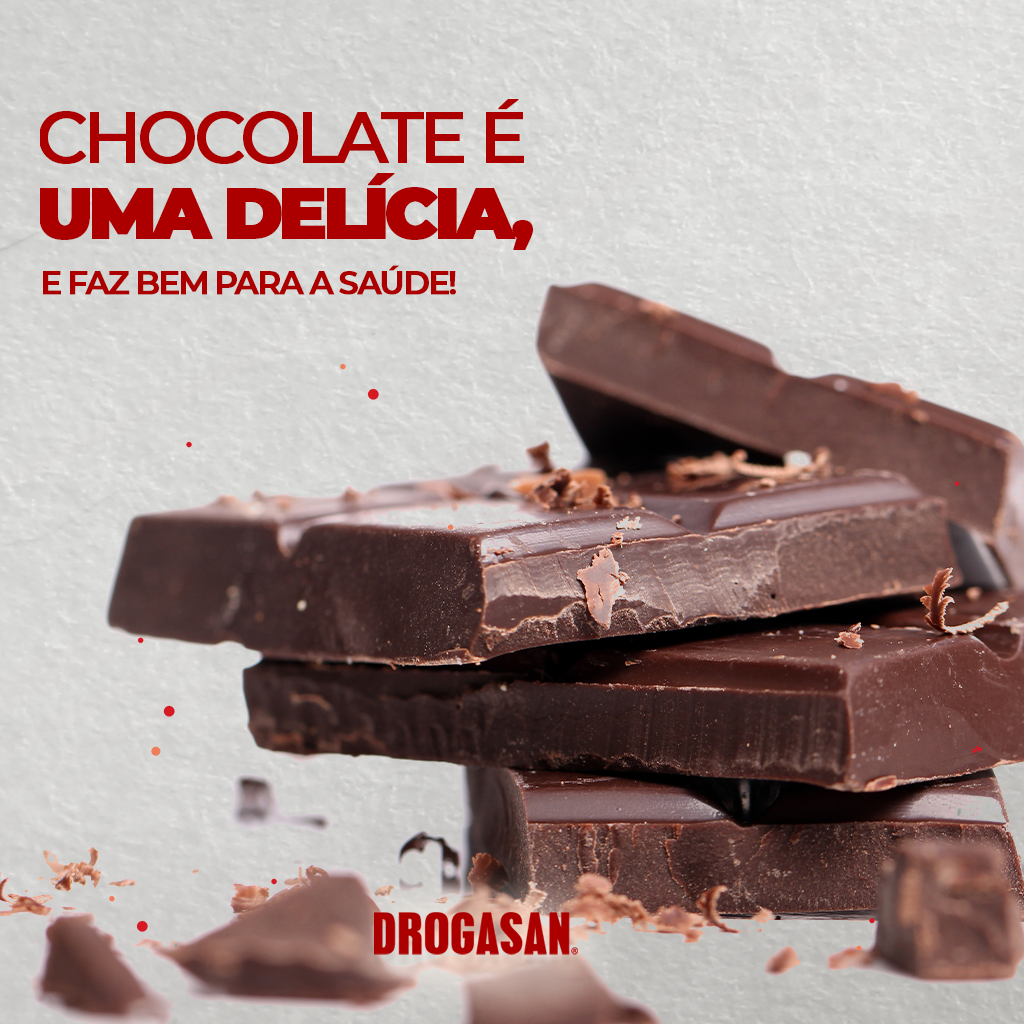 Read more about the article Chocolate é uma delícia, e faz bem para a saúde!